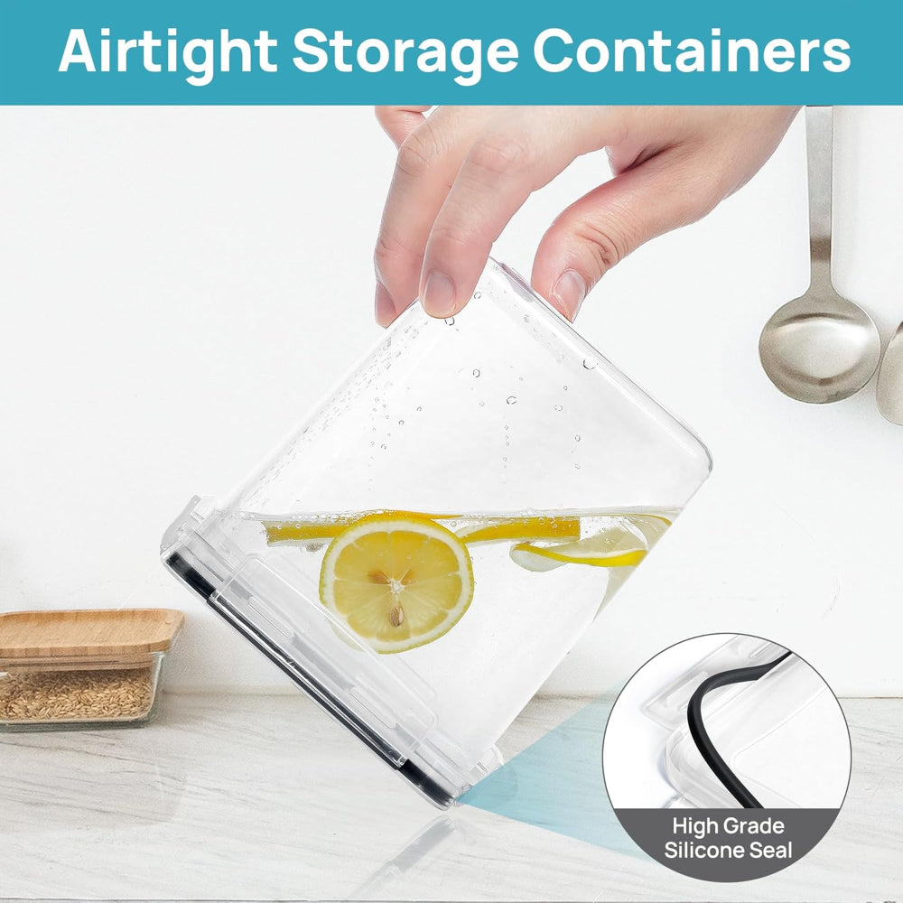 Stackable Airtight Kitchen Storage Solutions Set
