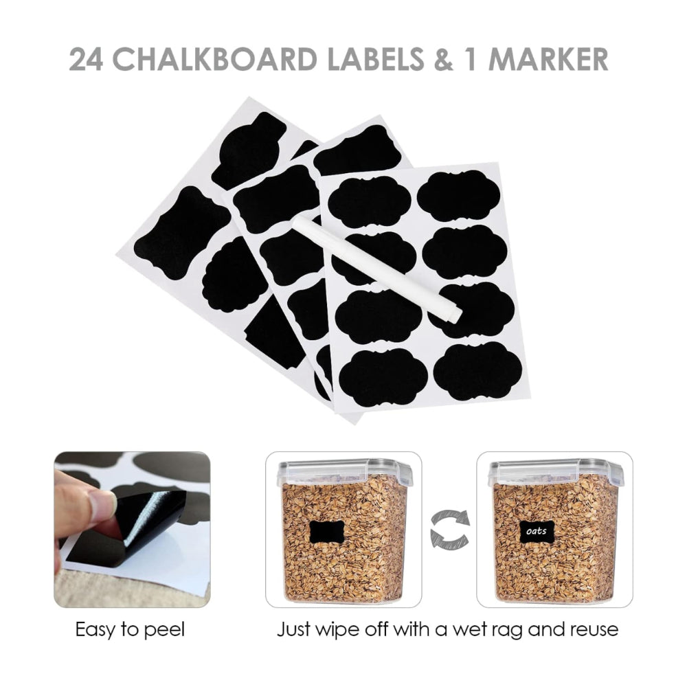 Stackable Airtight Kitchen Storage Solutions Set