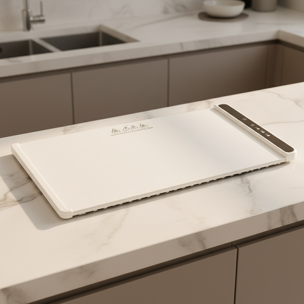 Smart Heat Serving Mat for Effortless Meal Warmth
