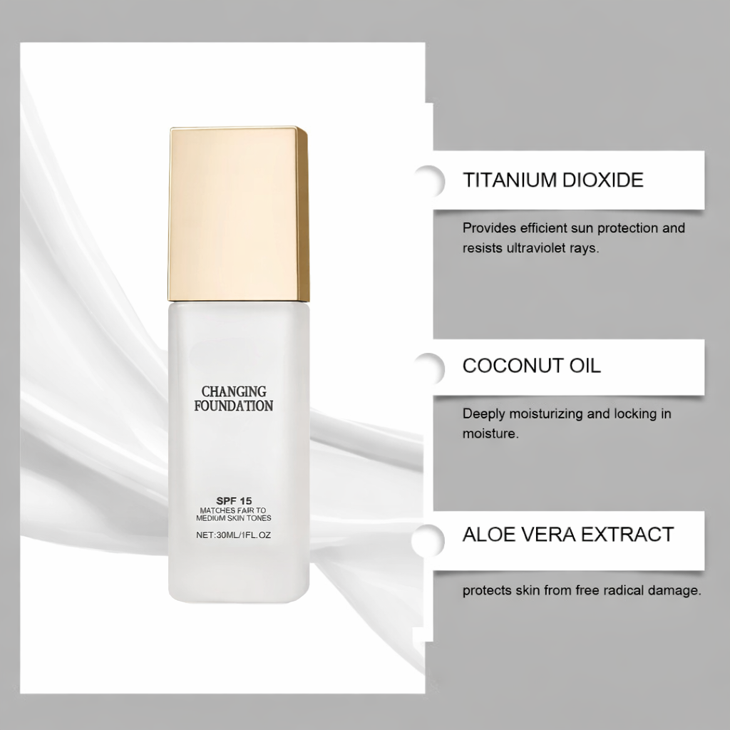 Adaptive Liquid Foundation for Flawless, Natural Finish