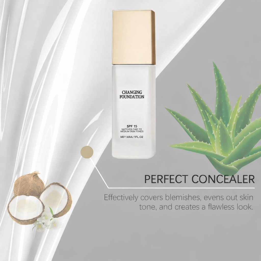 Adaptive Liquid Foundation for Flawless, Natural Finish