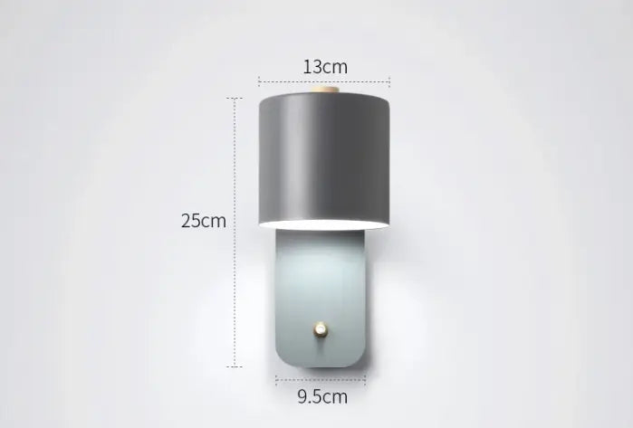 Set of 2 LED Wall Lamps