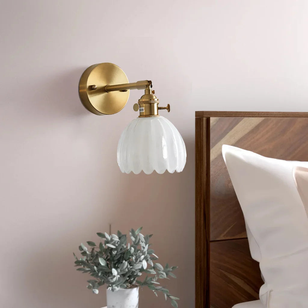 Freya Lotus Design Taavita Wall Lamp