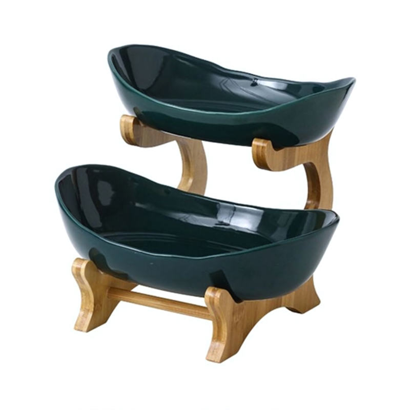 Three-Tiered Fruit Bowl – Stylish Kitchen Storage for Fresh Produce