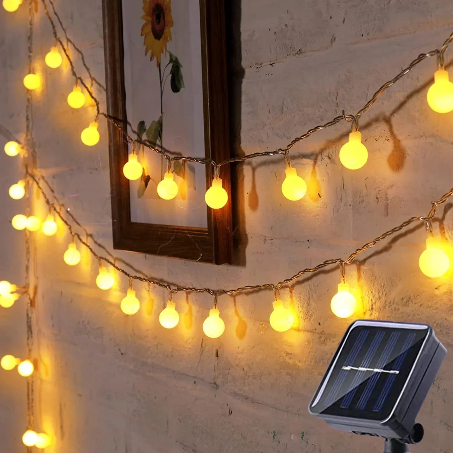 Outdoor Solar Fairy Light String for Garden Decoration