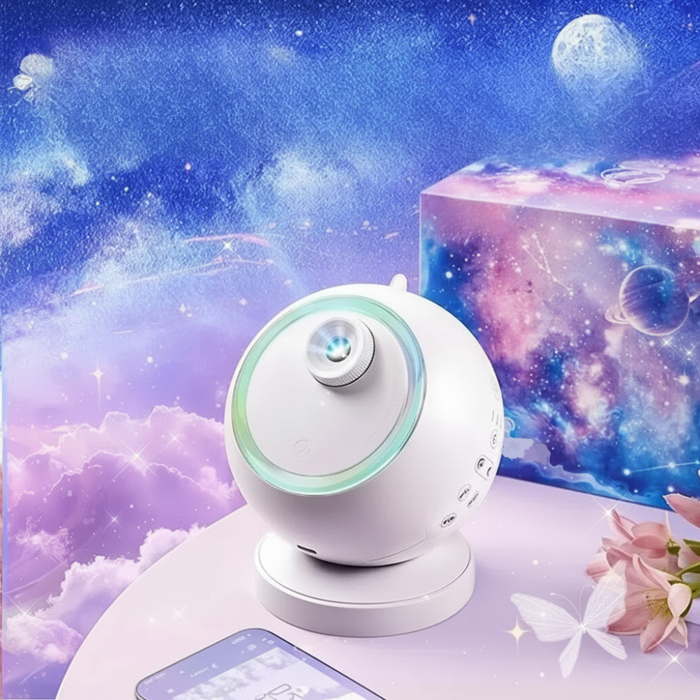 Celestial Harmony Bluetooth Star Light Projector & Speaker