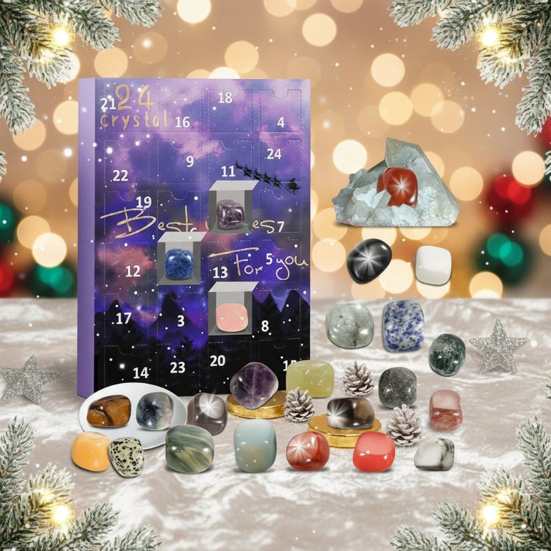 Radiant Gemstone Countdown Calendar 2025 with Enchanting Surprises