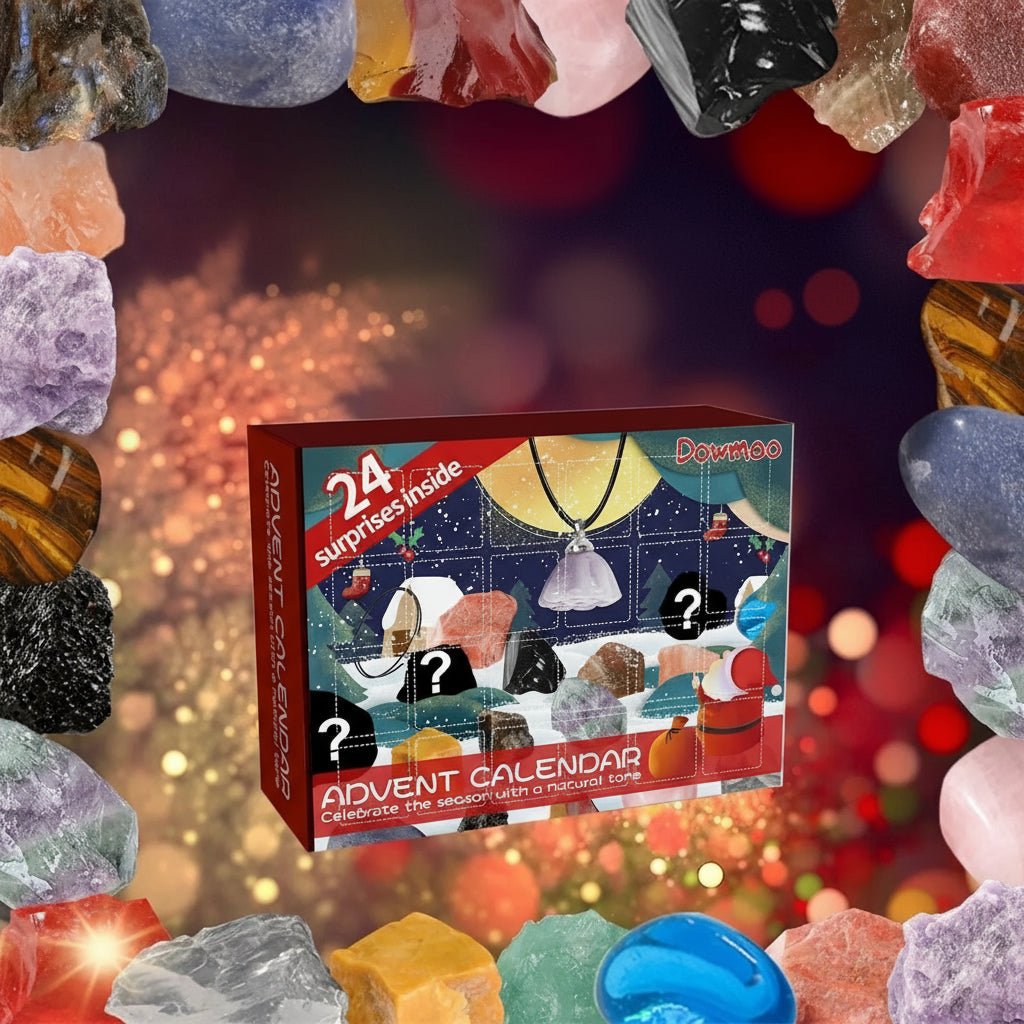 Radiant Gemstone Countdown Calendar 2025 with Enchanting Surprises