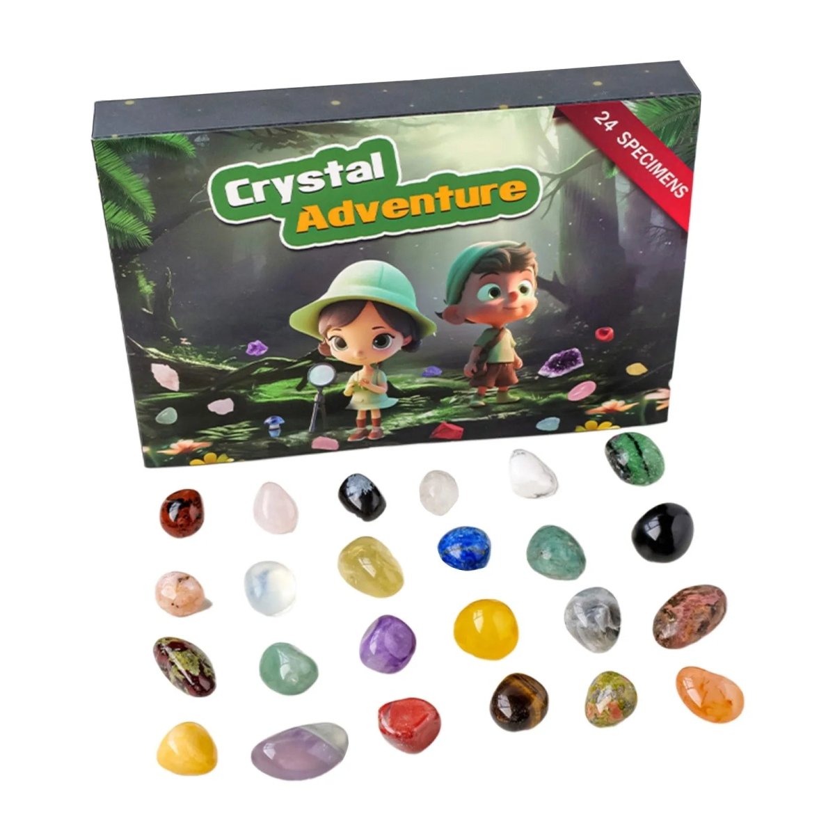 Radiant Gemstone Countdown Calendar 2025 with Enchanting Surprises