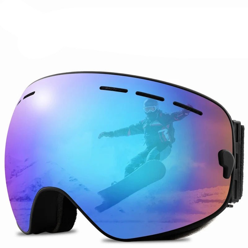 ClarityGuard Dual-Layer Anti-Fog Snow Sports Goggles