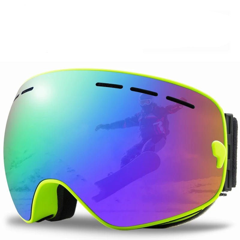 ClarityGuard Dual-Layer Anti-Fog Snow Sports Goggles