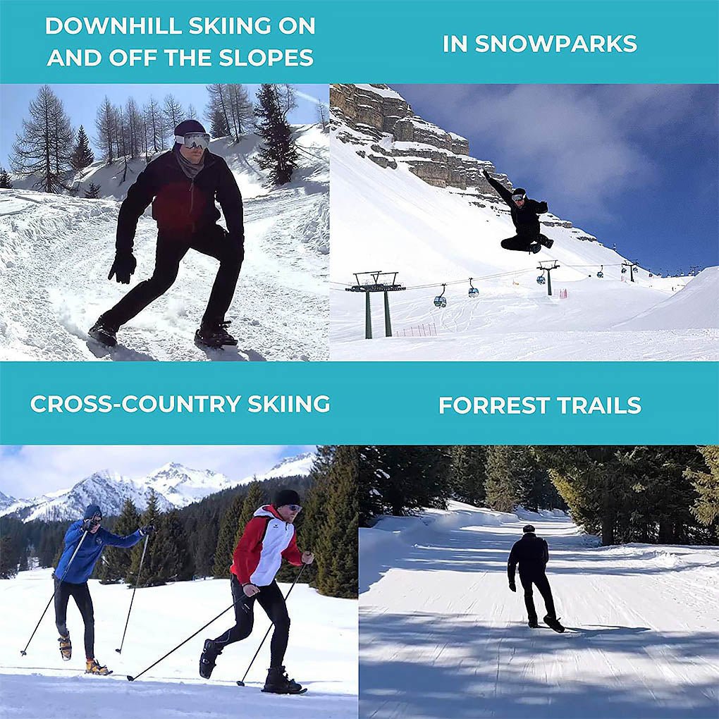 SnowMaster Adjustable Snow Sliders for Effortless Winter Fun