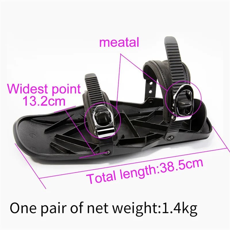 SnowMaster Adjustable Snow Sliders for Effortless Winter Fun