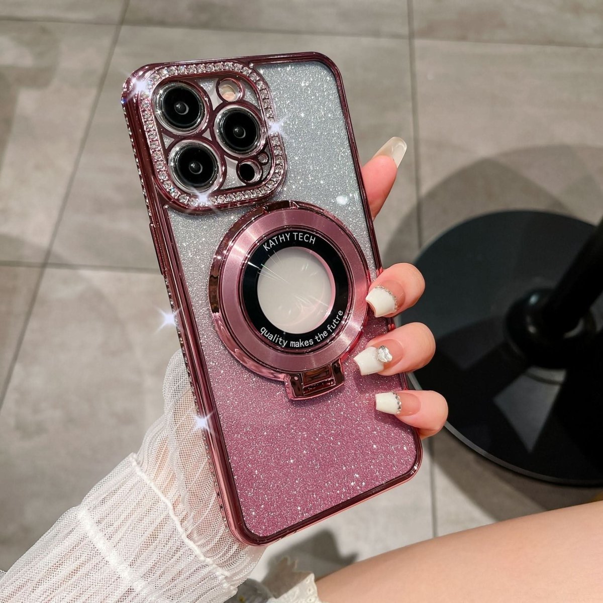 DazzleMount Magnetic Phone Holder with 360° Rotation