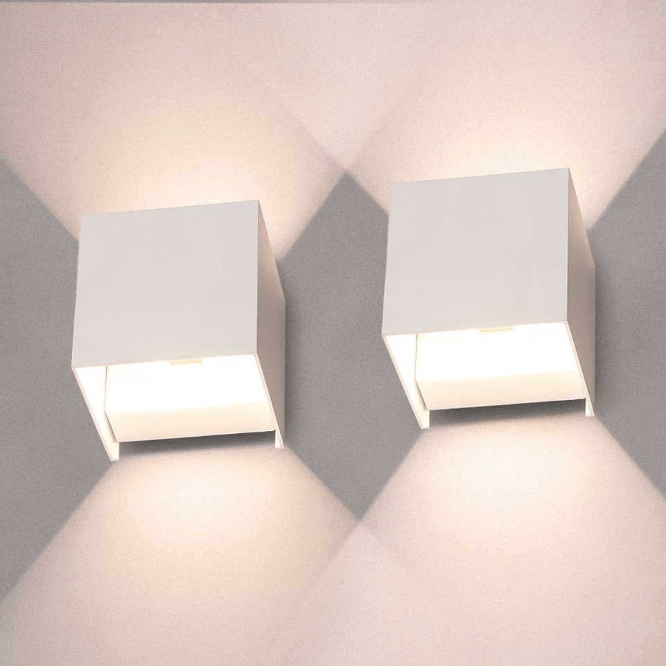 LuxeGlow Contemporary LED Wall Fixture for Home & Office