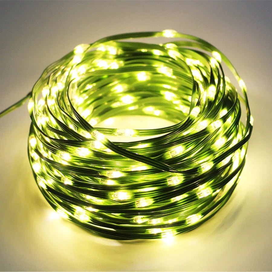 TwilightGleam Warm LED Fairy Lights for Outdoor Enchantment