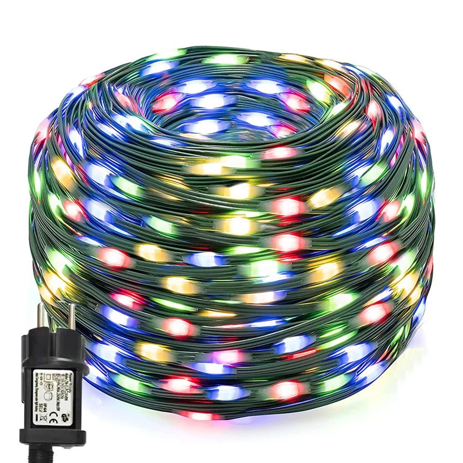 TwilightGleam Warm LED Fairy Lights for Outdoor Enchantment