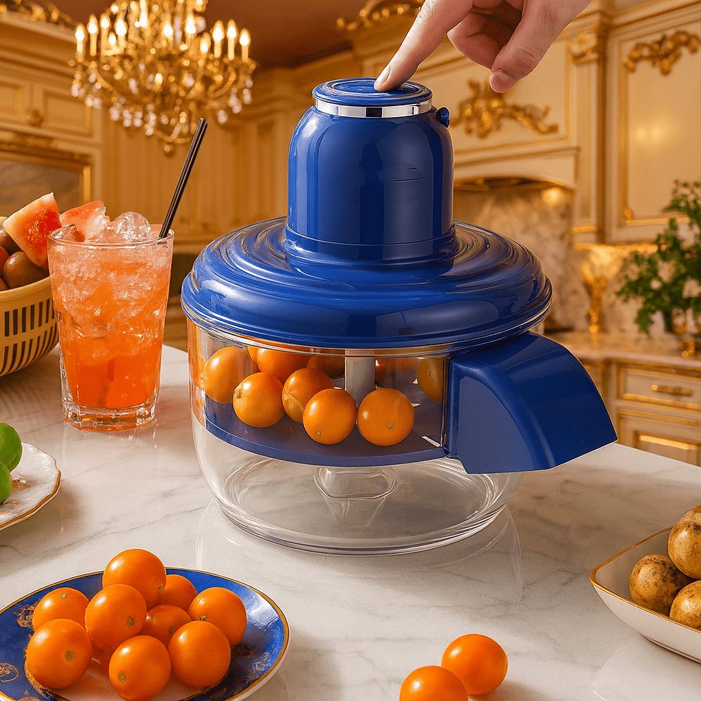 Effortless Grape Peeler for Home Use - One-Button Operation