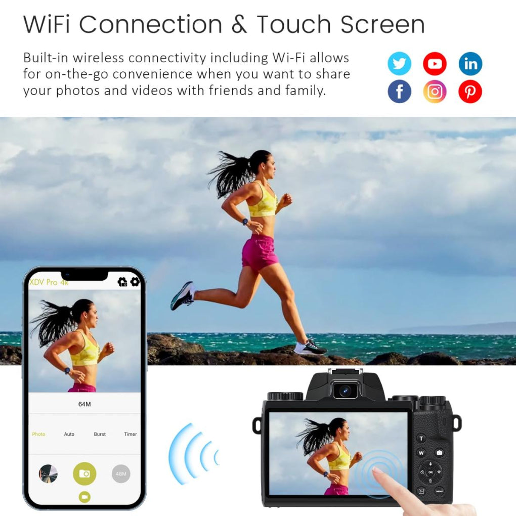 Ultra HD 8K Camera for Stunning Photos and Videos