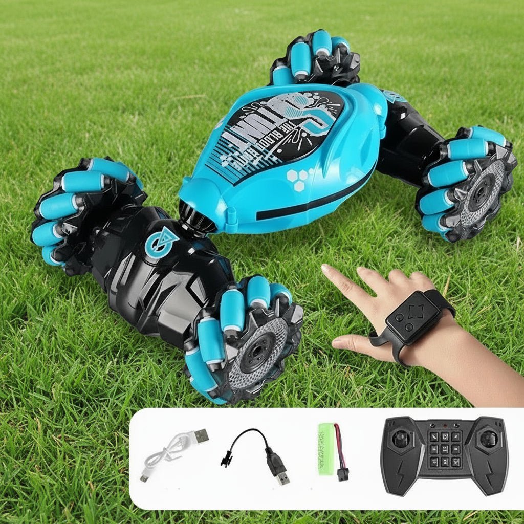 XenoCruiser Gesture-Controlled RC Car with LED Lights