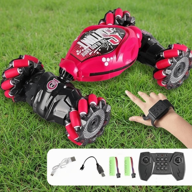 XenoCruiser Gesture-Controlled RC Car with LED Lights