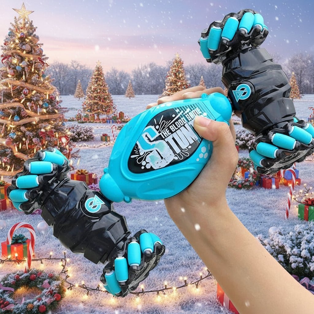 XenoCruiser Gesture-Controlled RC Car with LED Lights