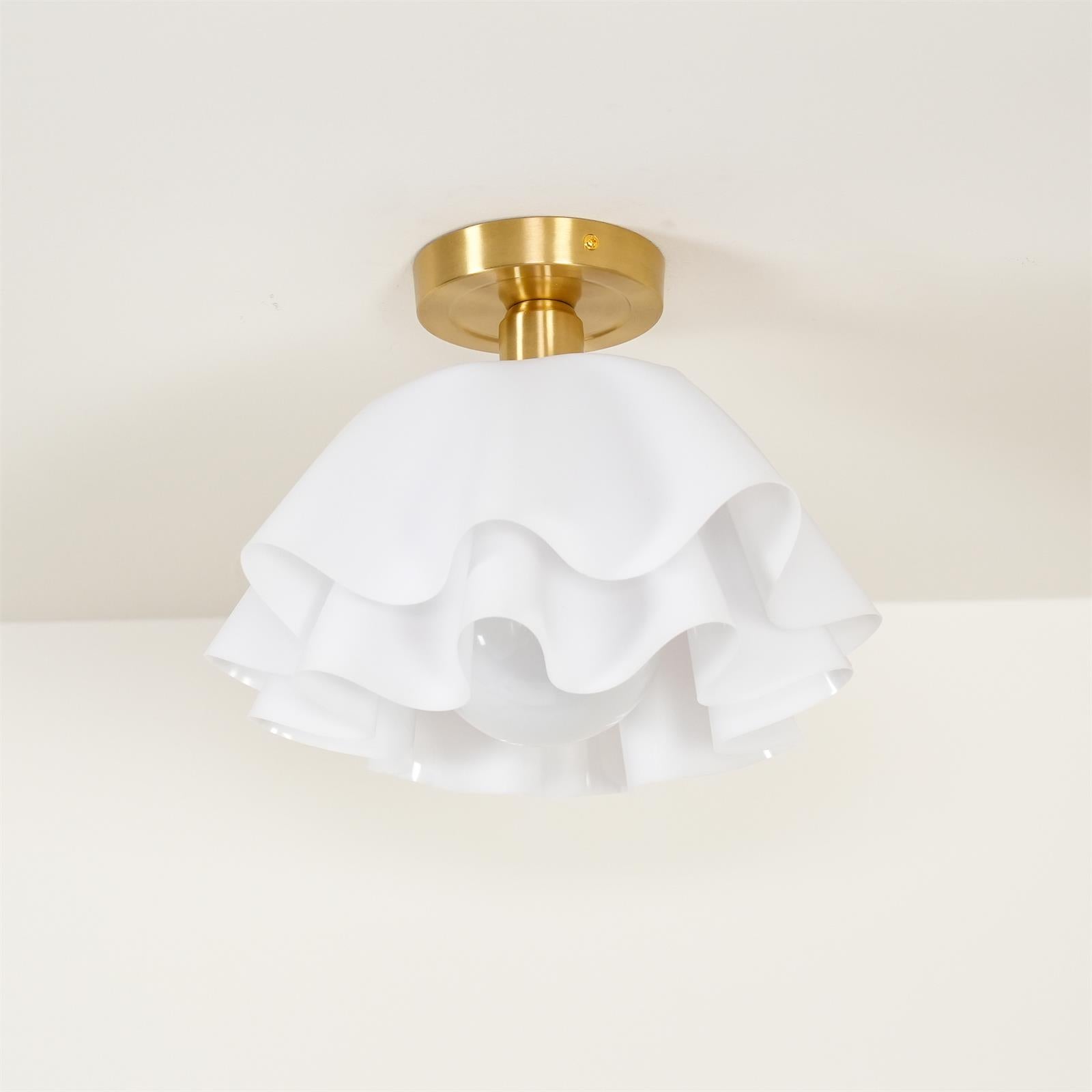 EleganceBeam Modern Ceiling Fixture with Copper Accent