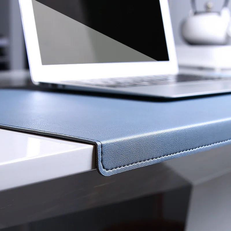 Ergonomic Leather Desk Mat for Wrist and Elbow Support