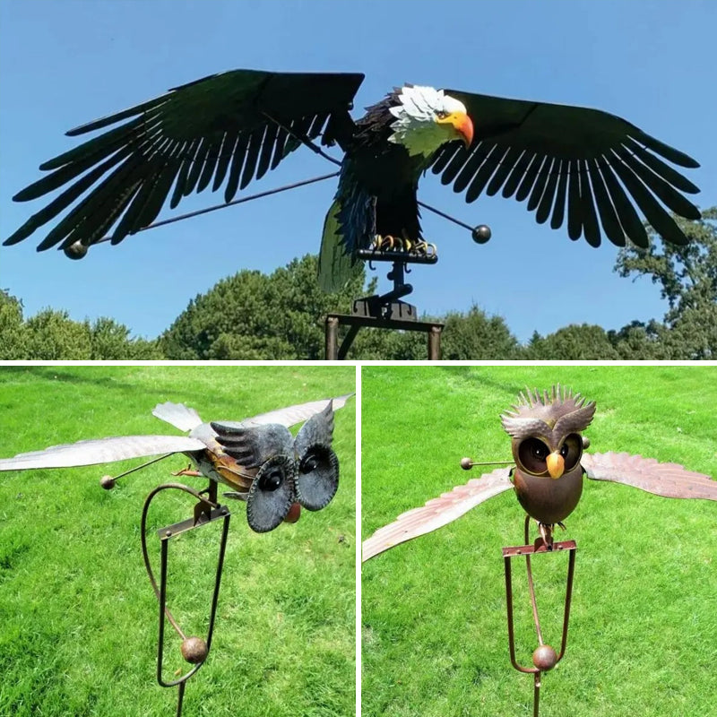 Outdoor Decorative Windmill – Elegant Movement Garden Ornament for Patio