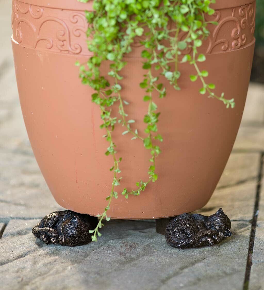 Decorative Planter Feet for Gardens | Frost-Resistant Design Enhances Drainage