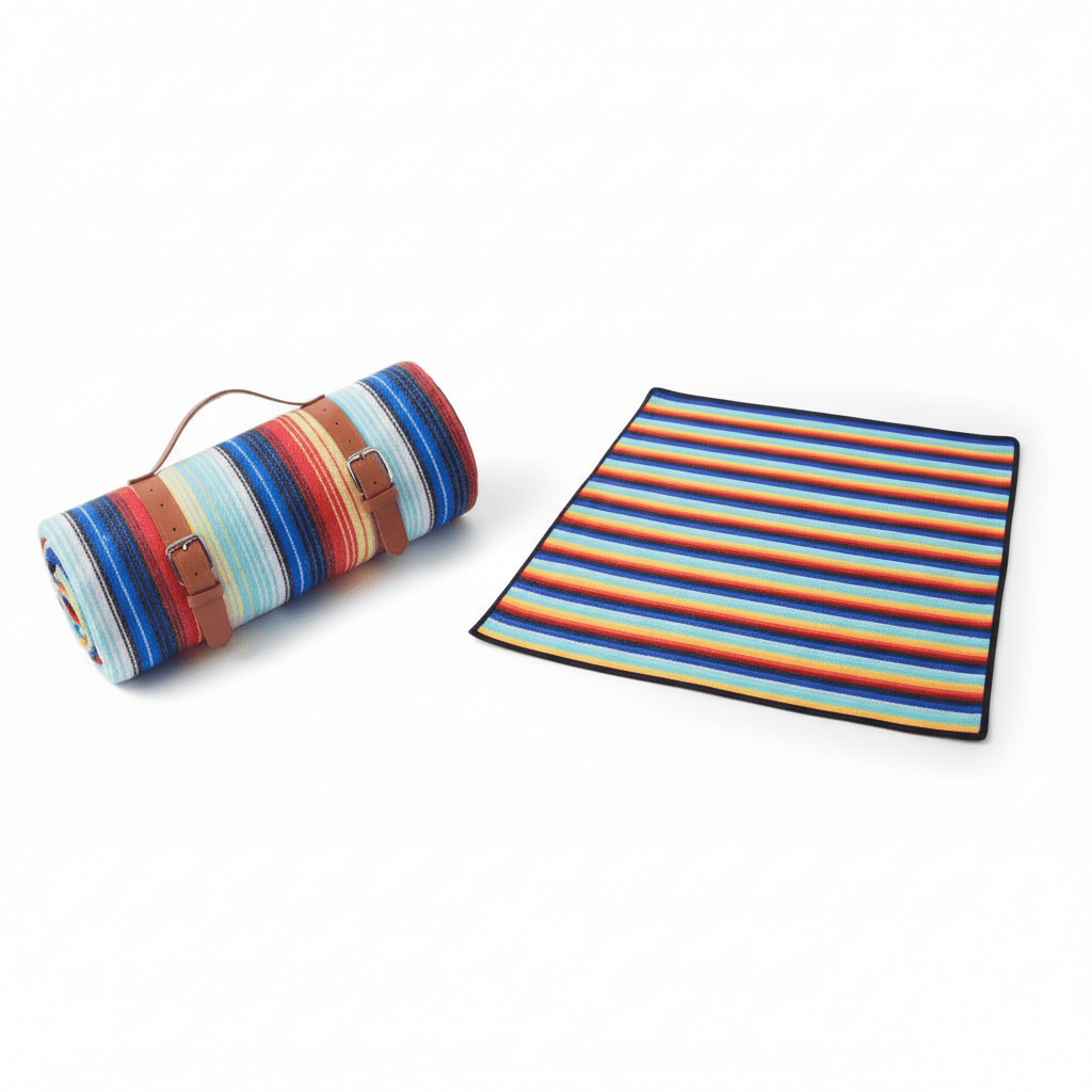 AdventureReady Outdoor Picnic Blanket with Water-Resistant Design