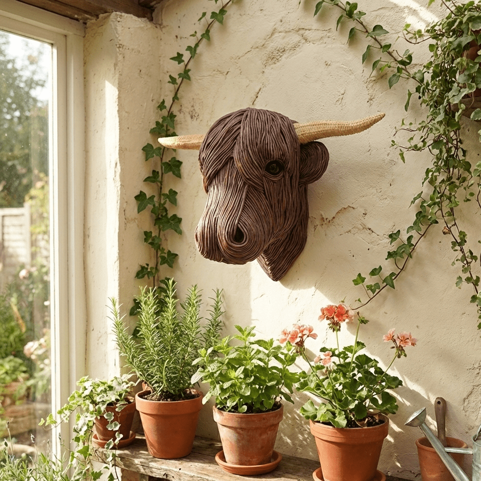 Charming Country Cow Wall Art for Rustic Home Decor