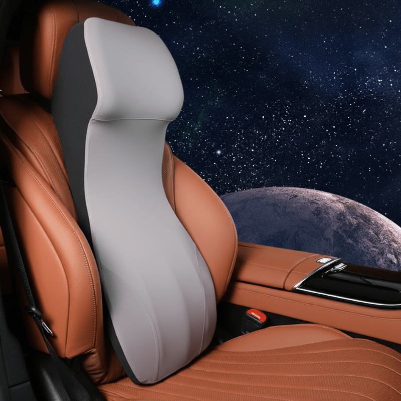 ComfyDrive Memory Foam Car Neck & Back Support System