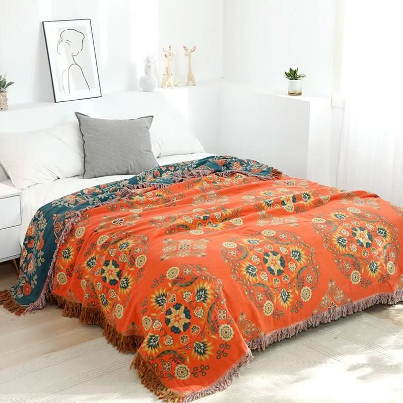 Chic Cotton Blanket Cover for Stylish Comfort