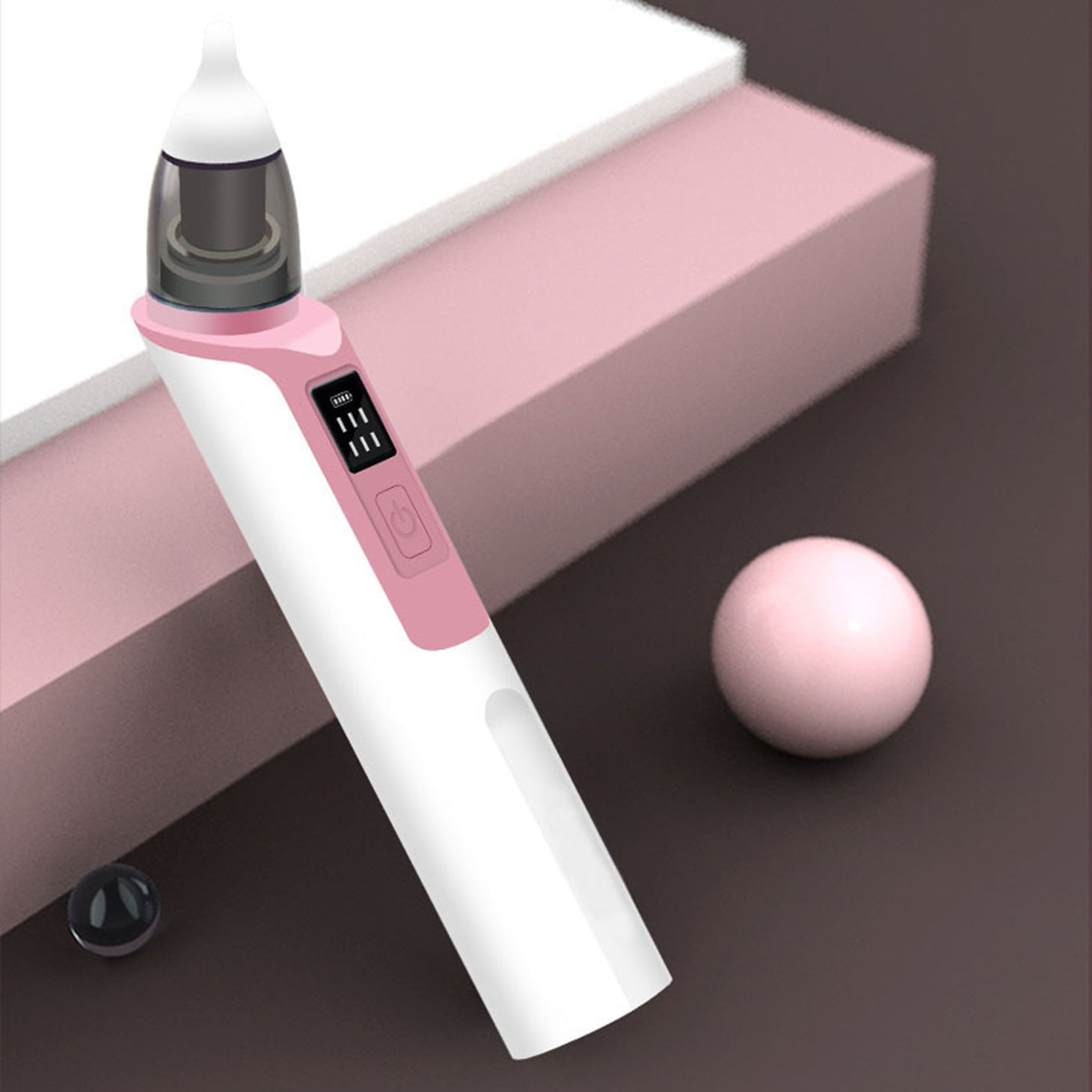 Nasal Aspirator for Infants | Reflux Prevention | 2 Replaceable Tips | USB-C Rechargeable | Silicone Safe for Food