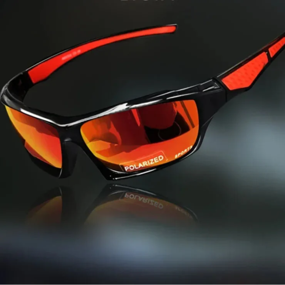 Round Polarized Sunglasses with Metal Frame for Unisex