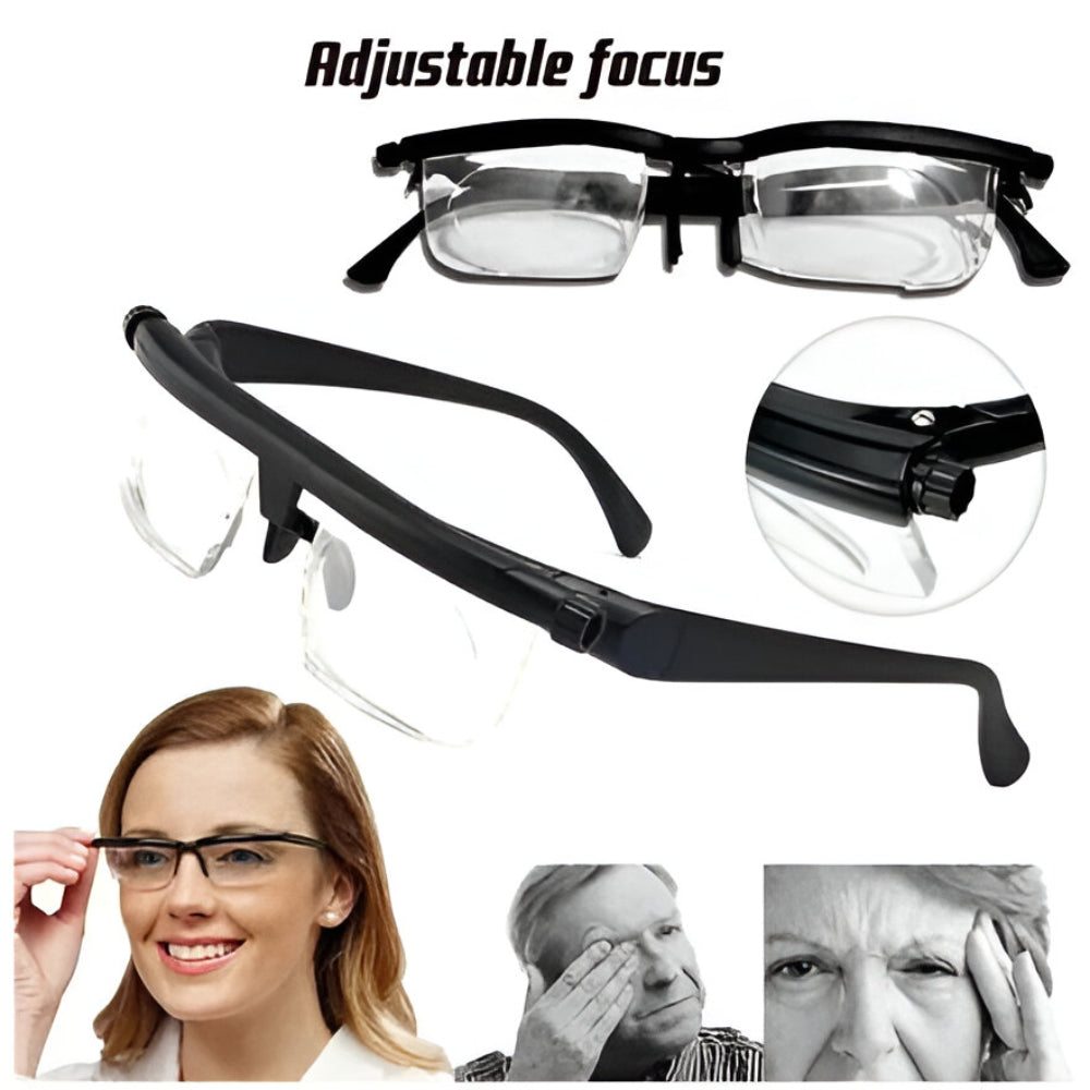 Versatile Focus Glasses for Effortless Vision Anywhere