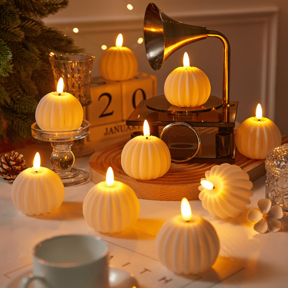 FlickerGlow LED Candles: Safe, Realistic Ambiance for Any Space