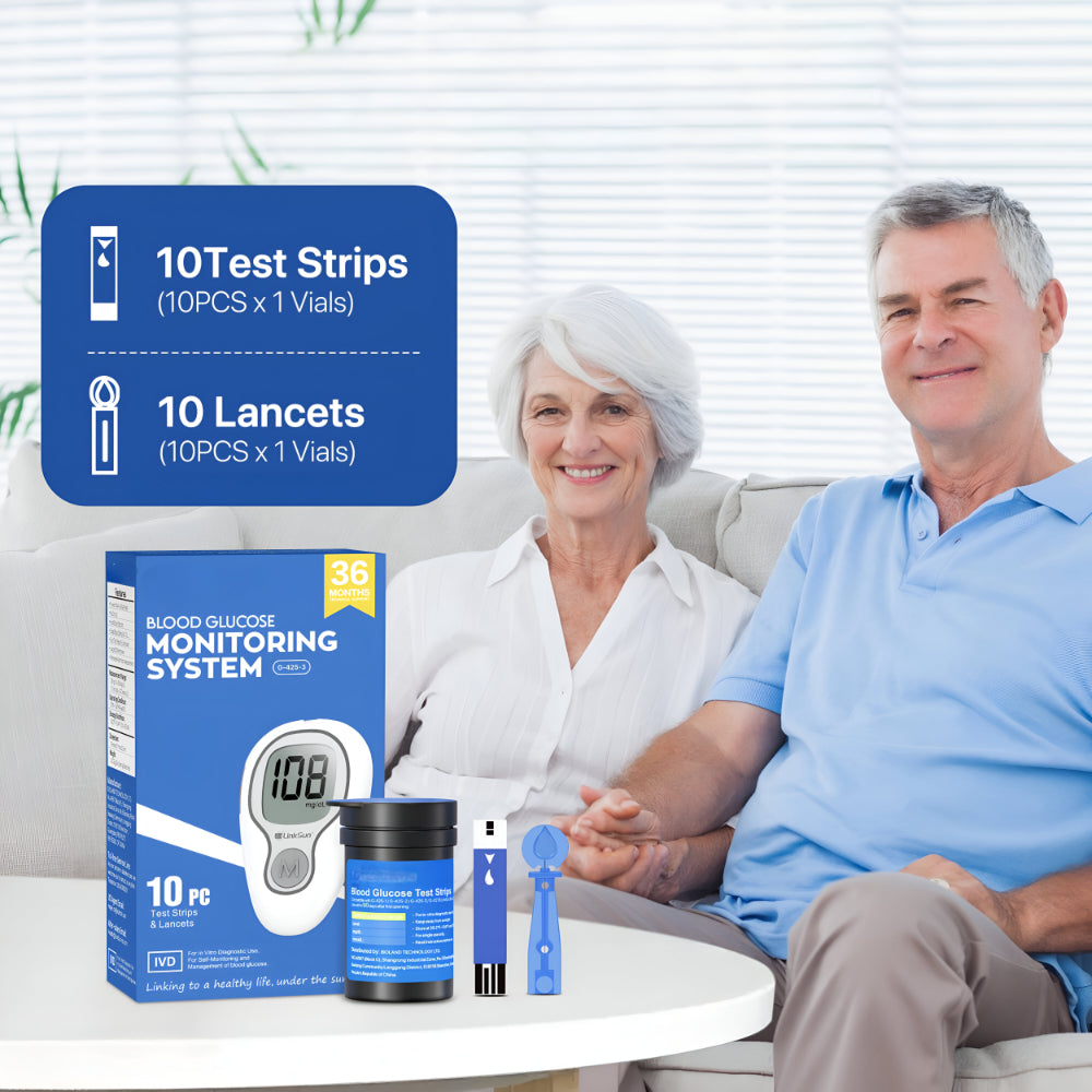 Smart Blood Sugar Monitor Kit for Effortless Testing