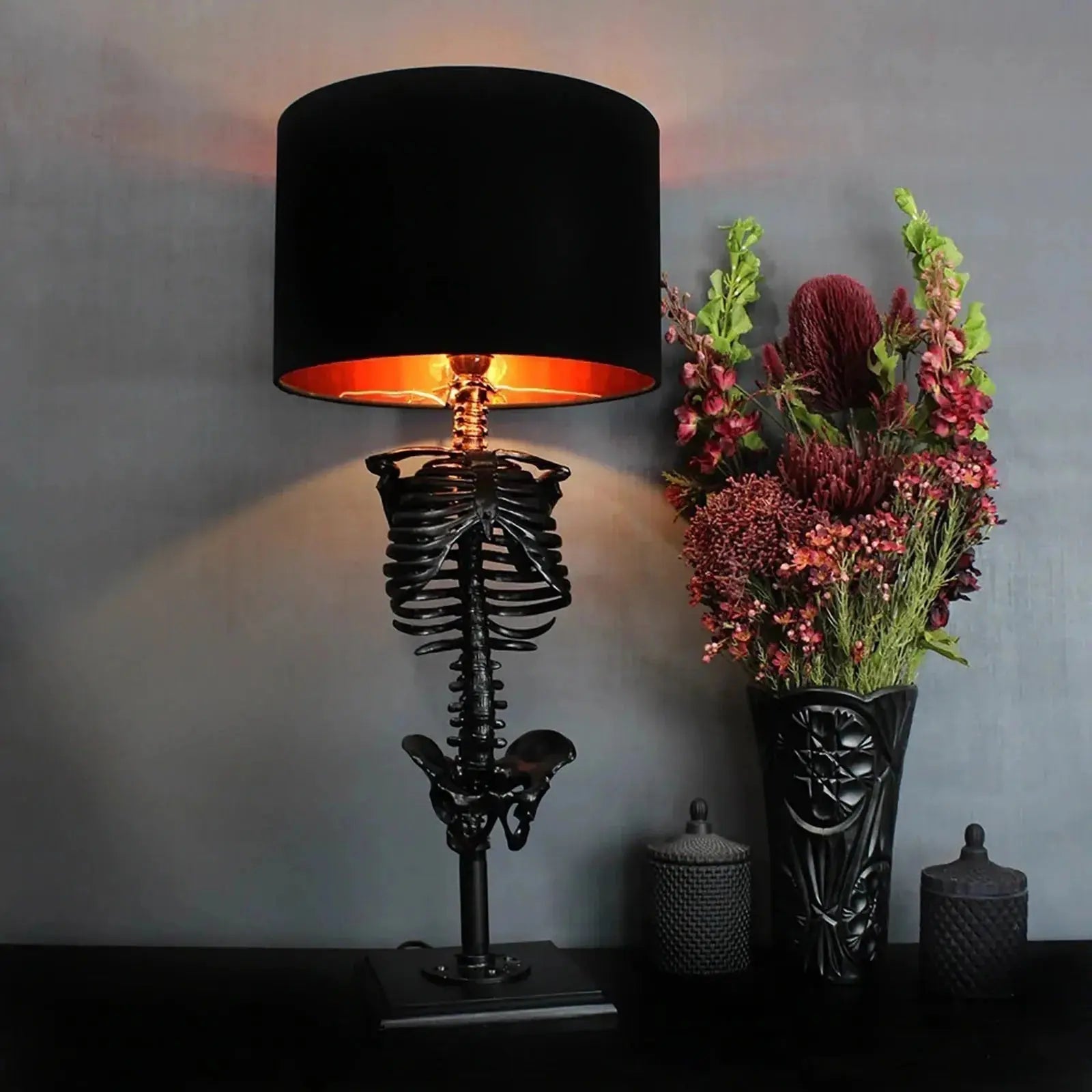Eerie Elegance Table Lamp
