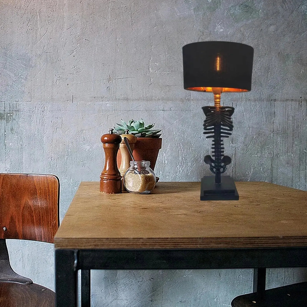 Eerie Elegance Table Lamp