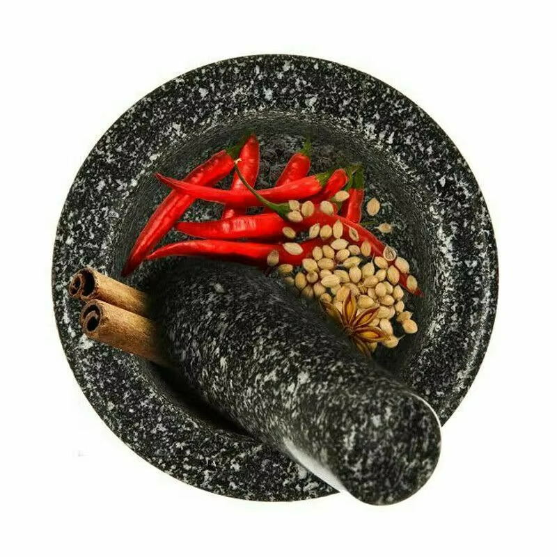 Premium Stone Mortar and Pestle Set for Flavorful Cooking