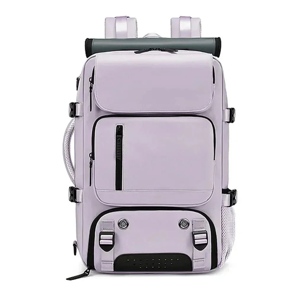 AquaShield Pro Large Travel Backpack with USB Charging Port