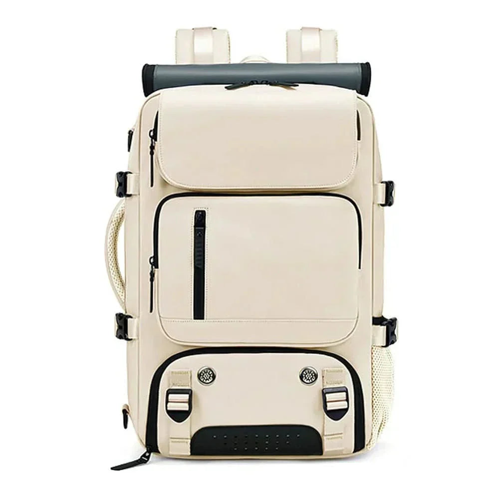 AquaShield Pro Large Travel Backpack with USB Charging Port