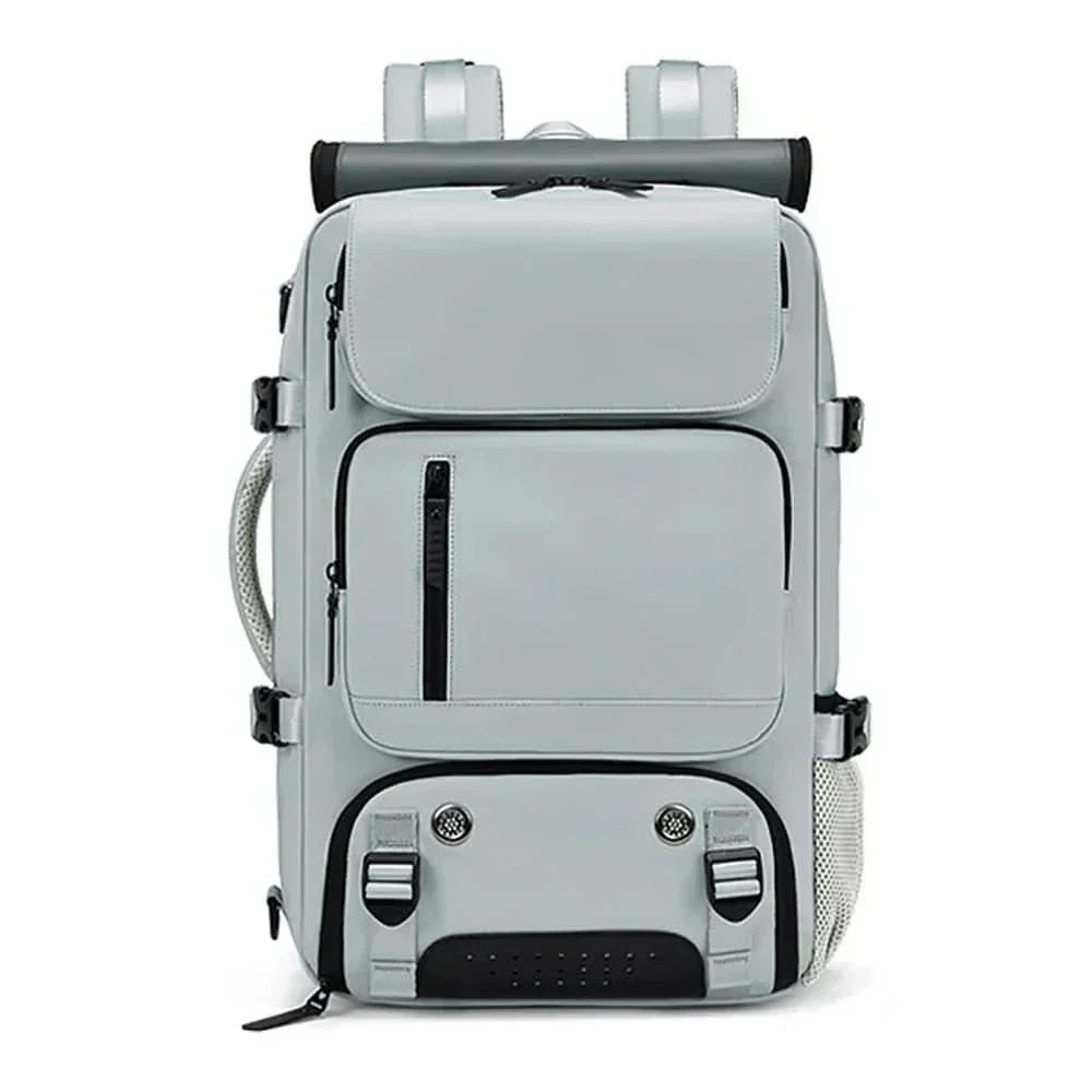 AquaShield Pro Large Travel Backpack with USB Charging Port