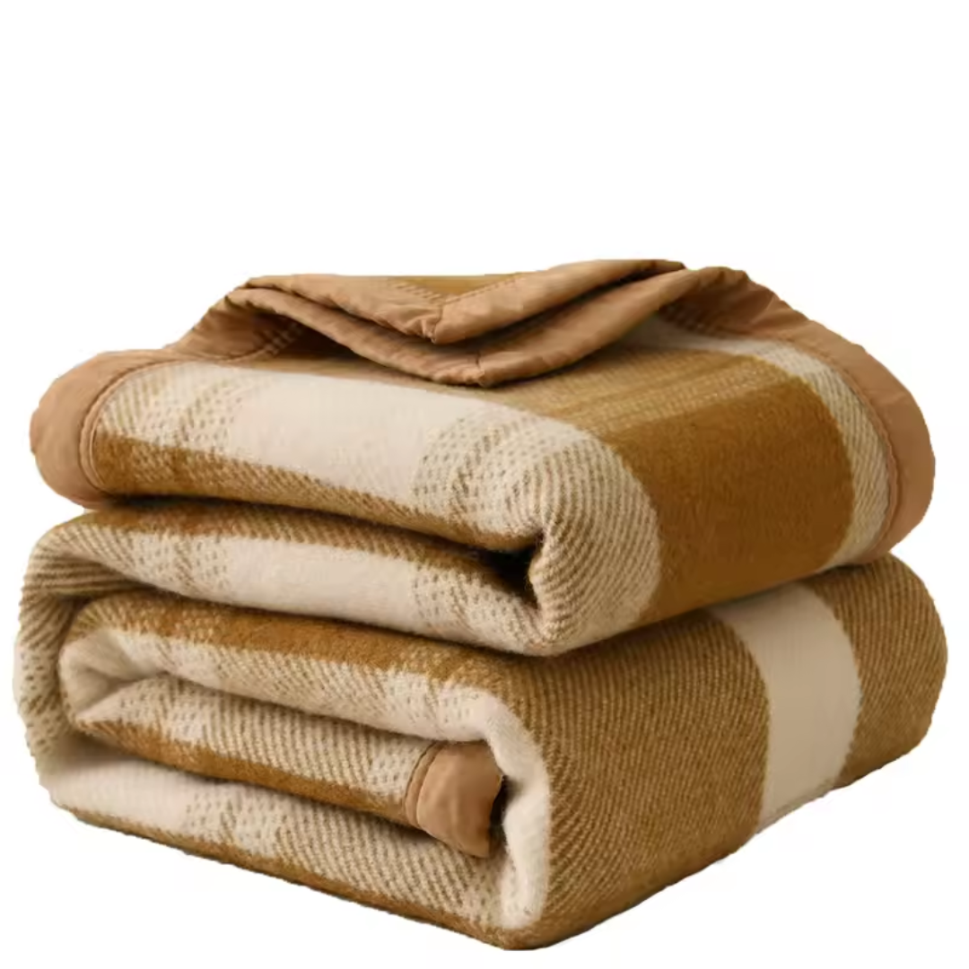 Cozy Large Wool Blanket - Perfect for Winter Warmth