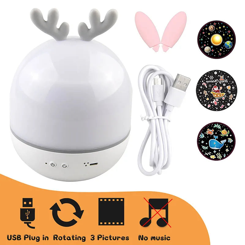 Starry Harmony Projector Lamp with Bluetooth Audio