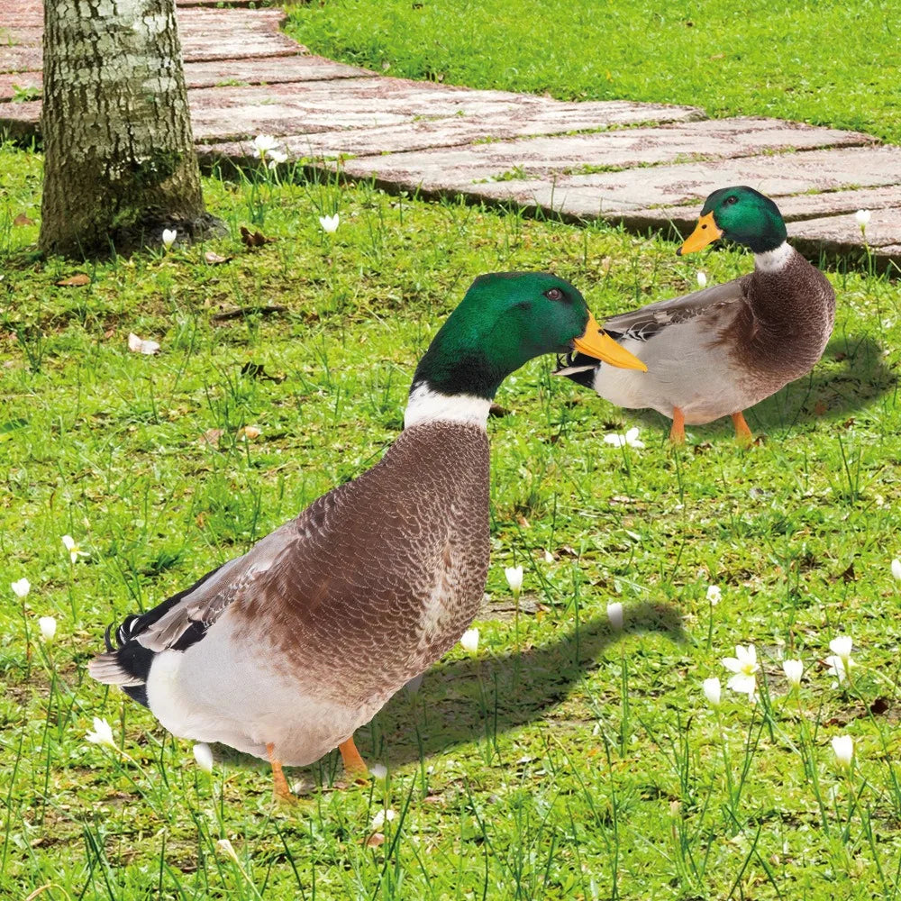 Garden Duck Ornament for Outdoor Decor