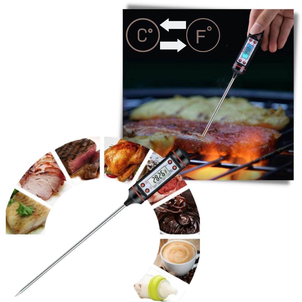 Electronic Kitchen Thermometer for Cooking