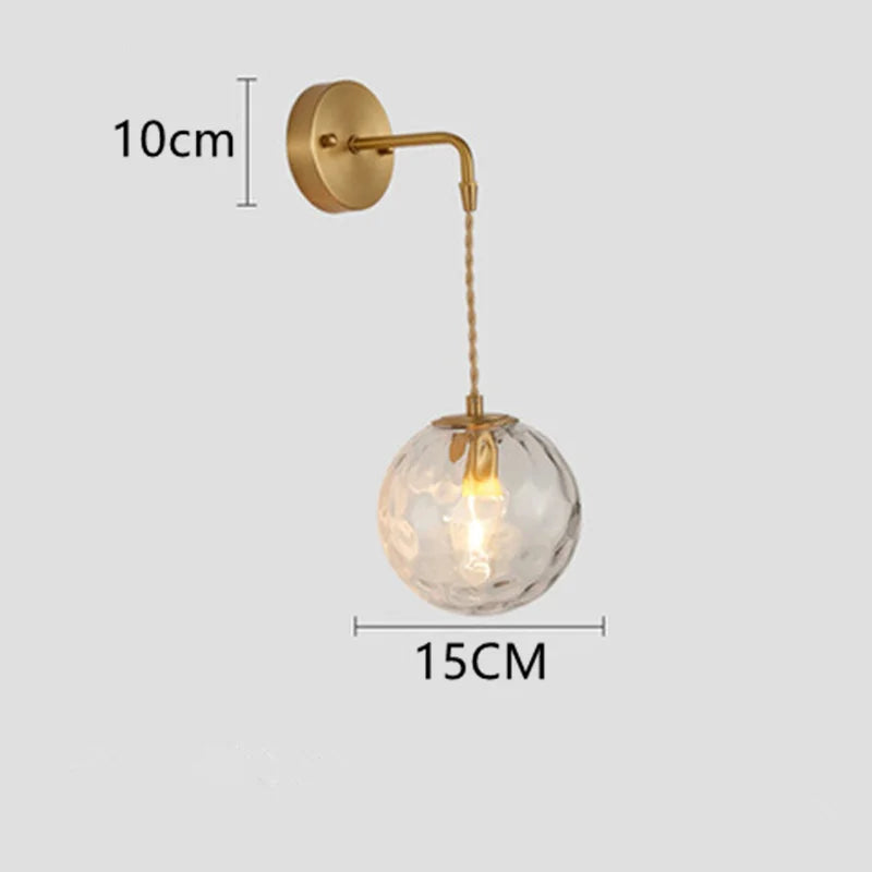Taavita Wall Lamp Bathroom - Sphere Shape LED for Bathroom, Living Room or Bedroom